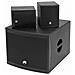 Set Molly - Subwoofer attivo 12a + 2x Molly-6 Top 8 Ohm, nero - Foto miniatura 9