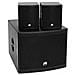 Set Molly - Subwoofer attivo 12a + 2x Molly-6 Top 8 Ohm, nero - Foto miniatura 4