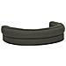 Materasso Ergonomico Per Cani 75x53cm Effetto Lino Grigio Scuro - Foto miniatura 4