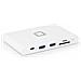 D31729 Replicatore Di Porte E Docking Station Per Notebook Bianco - Foto miniatura 1