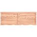 Piano Bagno Marrone 140x50x (2-4) cm Legno Massello Trattato - Foto miniatura 8