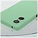 Cover Per Sony Xperia 5 V Silicone Semirigido Soft-touch Con Cinturino Verde - Foto miniatura 2