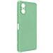 Cover Per Sony Xperia 5 V Silicone Semirigido Soft-touch Con Cinturino Verde - Foto miniatura 4
