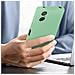 Cover Per Sony Xperia 5 V Silicone Semirigido Soft-touch Con Cinturino Verde - Foto miniatura 5