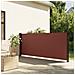 Tenda Da Sole Laterale Retrattile Marrone 140x500 Cm - Foto miniatura 1