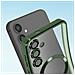Cover Magsafe Per Samsung S24 Plus In Silicone Bordo Cromato - Foto miniatura 2