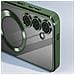 Cover Magsafe Per Samsung S24 Plus In Silicone Bordo Cromato - Foto miniatura 4