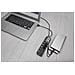 Hub USB 3.0, 7 porte, attivabile, alloggiamento in alluminio - Foto miniatura 6