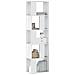Libreria 5 Ripiani Bianca 45x23,5x162,5cm Legno Multistrato - Foto miniatura 1