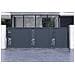 Cancello Scorrevole 5m Sunny H. 140 Grigio Alluminio - Foto miniatura 4