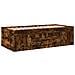 Divano Letto Con Cassetti Senza Materasso Rovere Fumo 90x190 Cm - Foto miniatura 3