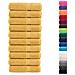 Asciugamani da Doccia SOLUND 10 pz Oro 70x140 cm 600gsm - Foto miniatura 2