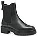 Black Casual Closed Booties Stivaletti Pelle Scarpe Donna Nero Eu 38, 1-25423-41 001 - Foto miniatura 1