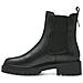 Black Casual Closed Booties Stivaletti Pelle Scarpe Donna Nero Eu 38, 1-25423-41 001 - Foto miniatura 3
