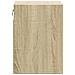 Mobili TV a Parete con Luci LED 2pz Rovere Sonoma 41x31x45 cm - Foto miniatura 10