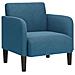 Divano Sedia con Braccioli Blu 54 cm in Velluto - Foto miniatura 1