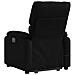 Poltrona Alzapersona Massaggiante Elettrica Nera in Similpelle - Foto miniatura 5