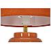 Lampada Da Tavolo Mf113 - Arancione - Ceramica - 28x28x44 Cm - Foto miniatura 3
