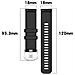 Cinturino In Silicone Per Huawei Watch Gt5 - 22 Mm Black 22 Mm - Foto miniatura 1