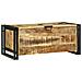 Tavolo da caffè 90x50x38 cm Legno massello Mango grezzo - Foto miniatura 5