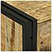 Tavolo da caffè 90x50x38 cm Legno massello Mango grezzo - Foto miniatura 7