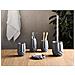 Set Da 5 Accessori Per Il Bagno Samiria Grigio - Foto miniatura 1