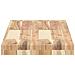 Mensole da Parete 4 pz 80x30x4 cm Legno Acacia Non Trattato - Foto miniatura 5