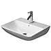 , Lavabo A Parete Monoforo, Me By Starck Bianco - 55 Cm Bianco Da Ordinare - Foto miniatura 1
