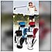 Custodia Portatile In Pelle Pu Per Palline Da Golf Con Porta Tee - Contiene 3 Palline Black - Foto miniatura 4