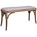 Panchetta In Legno Imbottita 110 X 37 X 47h Cm - Foto miniatura 1