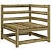Set Divani da Giardino 4 pz in Legno Impregnato di Pino - Foto miniatura 4