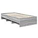 Struttura del letto Grigio Sonoma 80 x 200 cm Legno multistrato - Foto miniatura 5
