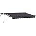 Cornice per Tenda Manuale con LED Antracite 3,5 x 2 m - Foto miniatura 1
