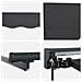Cornice per Tenda Manuale con LED Antracite 3,5 x 2 m - Foto miniatura 7