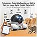 Telecamera Robot Intelligente Per Gatti E Cani Con Laser Game Doppia Camera 4k - Controllo Da App, Visione Notturna, Interfono - Foto miniatura 4