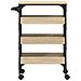 Carrello da Cucina Rovere Sonoma 53 x 20 x 76 cm - Foto miniatura 6