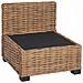 Divano Medio con Cuscini GENDT Rattan naturale Naturale - Foto miniatura 4