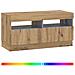 Mobile TV LED Rovere Artigianale Legno ingegnerizzato - Foto miniatura 3