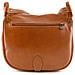 Borsa Donna A Tracolla Colore Cognac - Pelletteria Toscana Made In Italy - Borsa Donna - Foto miniatura 3
