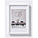 Design Steel Style Cornice Portafoto, Bianco, 15 x 20 cm - Foto miniatura 1