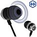 Auricolari Jack 3.5 Telecomando Microfono Wh-201 Original Nero - Foto miniatura 5