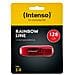 Chiavetta USB 128 GB Rainbow Line Interfaccia USB 2.0 Colore Rosso - Foto miniatura 3