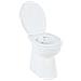 WC Sospeso con Design Senza Bordi 7 cm Altezza elevata Ceramica - Foto miniatura 1
