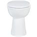 WC Sospeso con Design Senza Bordi 7 cm Altezza elevata Ceramica - Foto miniatura 4