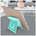 Supporto Da Scrivania Per Tablet / Telefono Multiposizione Pieghevole Turchese - Foto miniatura 4