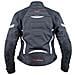 Moto Giacca Donna Sport Impermeabile Tessuto Riflettente Nero Xl - Foto miniatura 2