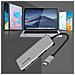 Hub Usb-c 6 In 1, 3 Usb 1 Usb-c Power Delivery 100w Porta Sd Micro-sd - Foto miniatura 7