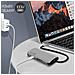 Hub Usb-c 6 In 1, 3 Usb 1 Usb-c Power Delivery 100w Porta Sd Micro-sd - Foto miniatura 5