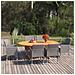 Set Divani da Giardino 8 pz Grigio in Legno Massello di Pino - Foto miniatura 9