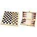 Diga Di Bufalo E Set Di Backgammon 29 X 14,5 X Cm - Foto miniatura 1
